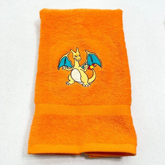Pokemon Towels Embroidered Hand Towel Set Bathroom Decor - Picture 4 of 15